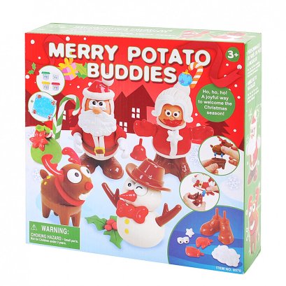 โดว์เซ็ต ลุงซานต้าและเพื่อน Merry Potato Buddies (รุ่น 8570) ยี่ห้อ PLAYGO
