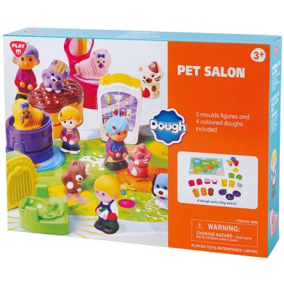 แป้งโดว์เซ็ต Pet Salon (รุ่น 8686) ยี่ห้อ PLAYGO