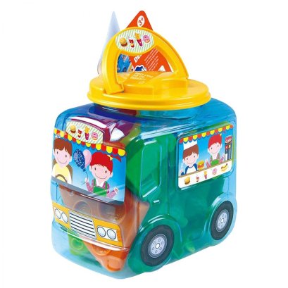 โดว์ถังรถขายขนม Food Truck Dough (รุ่น 8748) ยี่ห้อ PLAYGO