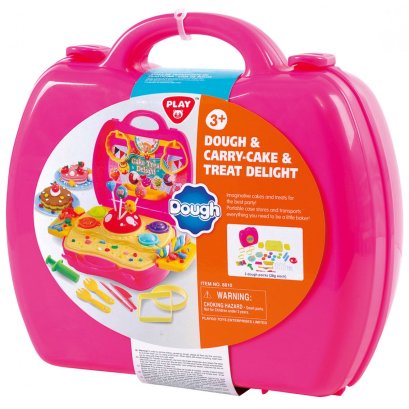 โดว์กระเป๋าหิ้วเซ็ตขนมเค้ก Dough &amp; Carry - Cake &amp; Treat Delight (รุ่น 8810) ยี่ห้อ PLAYGO