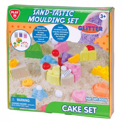 เมจิคแซนด์ขนมเค้ก Sand Tastic - Cake Set (รุ่น 99123) ยี่ห้อ PLAYGO
