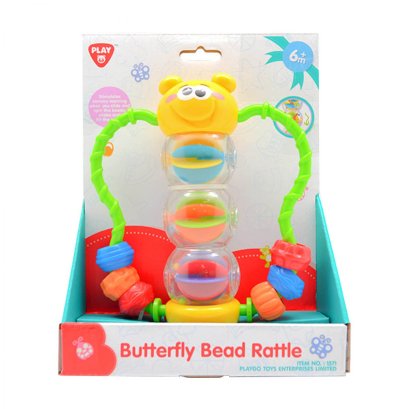 ผีเสื้อเขย่าลูกปัด BUTTERFLY BEAD RATTLE (รุ่น 1571) ยี่ห้อ PLAYGO