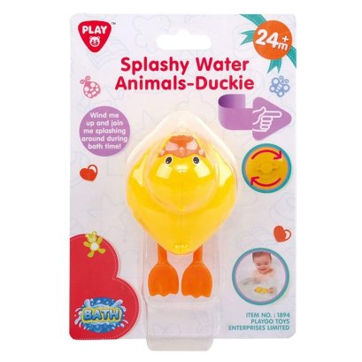 เป็ดไขลาน SPLASHY WATER ANIMALS - DUCKIE (รุ่น 1894) ยี่ห้อ PLAYGO