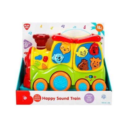 รถไฟเสียงสัตว์ HAPPY SOUND TRAIN (รุ่น 2102) ยี่ห้อ PLAYGO