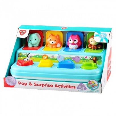 บล็อคกิจกรรมเซอร์ไพร์ส POP &amp; SURPRISE ACTIVITIES (รุ่น 2461) ยี่ห้อ PLAYGO