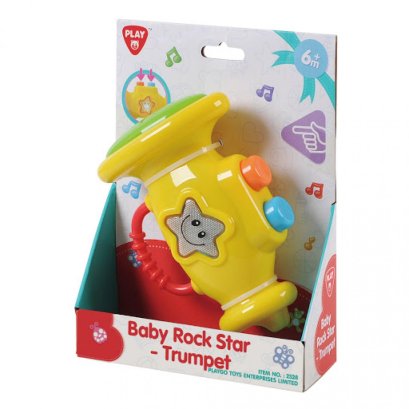 ทรัมเปตเด็ก BABY ROCK STAR - TRUMPET (รุ่น 2528) ยี่ห้อ PLAYGO