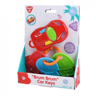 พวงกุญแจรถเก๋ง &quot;BRUM BRUM&quot; CAR KEYS (รุ่น 2681) ยี่ห้อ PLAYGO