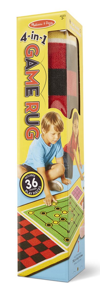พรมเกมกิจกรรม 4-in-1 Game Rug 4-in-1 รุ่น 9424 ยี่ห้อ Melissa &amp; Doug (นำเข้า USA)