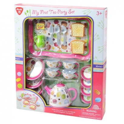 ครัวสะสมมาการองเซ็ตปาร์ตี้ My First Tea Party Set (รุ่น 68003) ยี่ห้อ PLAYGO