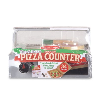 ชุดเล่นทำพิซซ่าครบชุด Top &amp; Bake Pizza Counter รุ่น 9465 ยี่ห้อ Melissa &amp; Doug (นำเข้า USA)