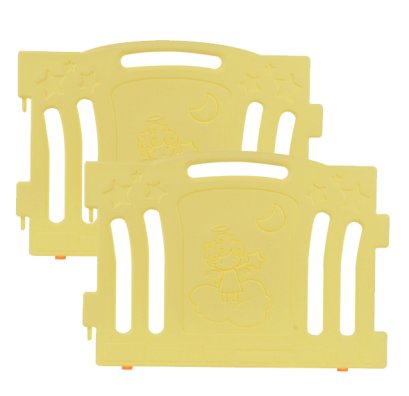 ผนัง คอกกั้น รุ่น Azang  (ผนังx2แผ่น) ขนาด 91*65 ซม. สี YELLOW ยี่ห้อ EDU Play