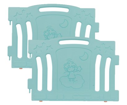 ผนัง คอกกั้น รุ่น Azang  (ผนังx2แผ่น) ขนาด 91*65 ซม. สี BLUE ยี่ห้อ EDU Play