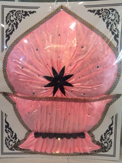 พวงหรีด ผ้าแพร