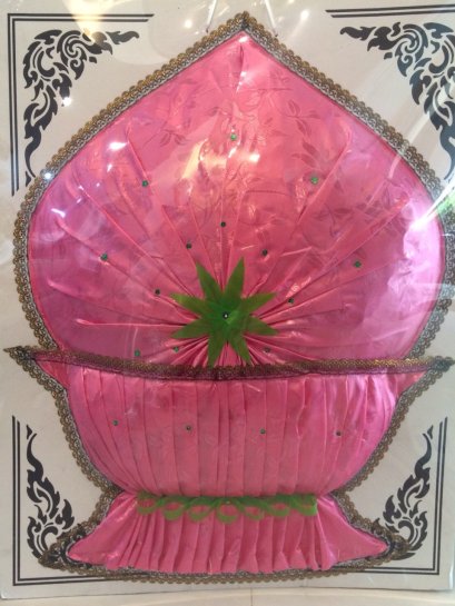 พวงหรีด ผ้าแพร