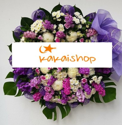 พวงหรีดดอกไม้สด  หยาดทิพย์