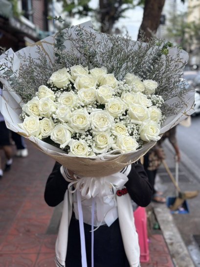 ช่อกุหลาบ  30-50 ดอก