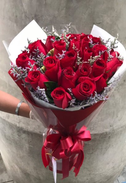 ช่อกุหลาบ 20 ดอก