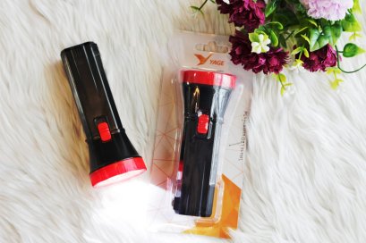 ไฟฉาย ชาร์จไฟบ้าน LED ไม่ใช้ถ่าน