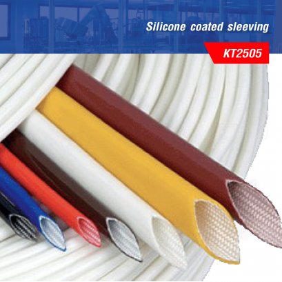 Silicone coated sleeving
