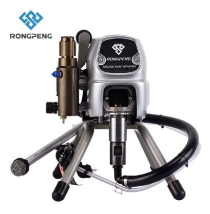 Rongpeng ร้องเพลง เครื่องพ่นสี ไฟฟ้า ความดันสูง แบบไม่ใช้ลม รุ่น R470