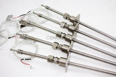 RTD Pt100 with Cable / Adj. Bayonut / Adj. Flange