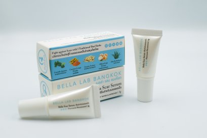Bella Scar Serum (ซีรั่มลดรอยแผลเป็น) ขนาด 5 กรัม จากสารสกัดสมุนไพรไทย