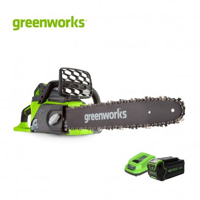 CHAINSAW 40V, BAR 10” INCLUDING BATTERY AND CHARGER