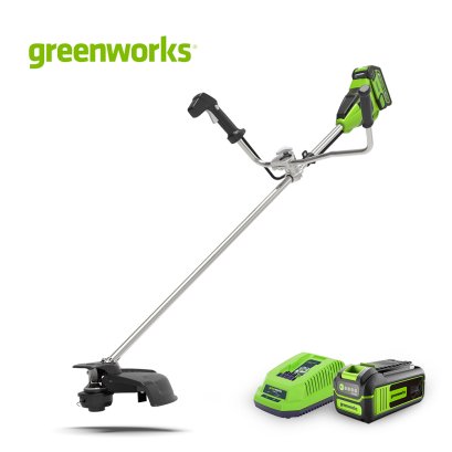 BRUSHCUTTER 40V BIKE HANDLE INCLUDING BATTERY AND CHARGER