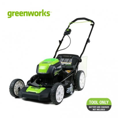 GREENWORKS 80V 21-Inch Cordless Brushless Lawn Mower Bare Tool