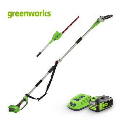 POLE SAW 2 IN 1, 40V INCLUDING BATTERY AND CHARGER