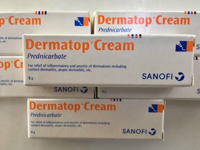 H403  ( 10 TUBES) Dermatop cream 5 g.