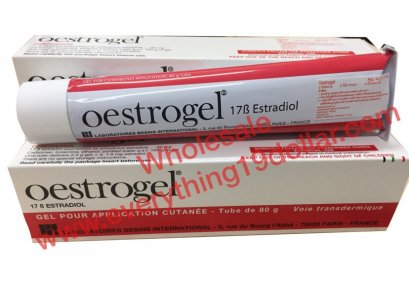 W017 ( 6 TUBES) Oestrogel 60 mg  Estradiol gel 80 g.