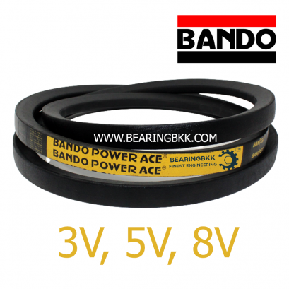 BANDO POWER ACE สายพานร่องวีหน้าแคบ 3V1250 ยาว125นิ้ว