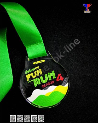 เหรียญ Acrylic ขนาด 6 เซนฯ