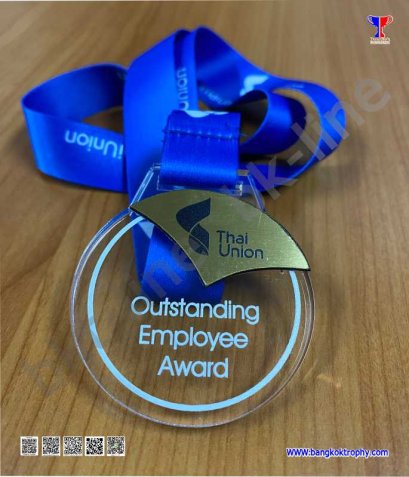 เหรียญ Acrylic ขนาด 6.5 เซนฯ