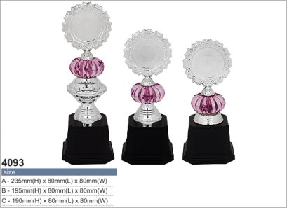 ถ้วยรางวัลโทรฟี่ รหัส 4093