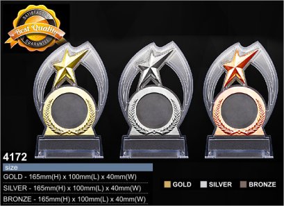 ถ้วยรางวัลโทรฟี่ รหัส 4172