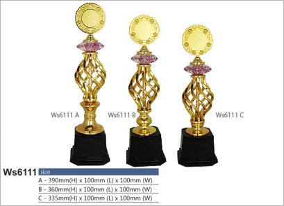 ถ้วยรางวัลซิลเวอร์ รหัส Ws6111