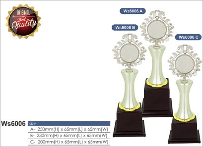 ถ้วยรางวัลซิลเวอร์ รหัส Ws6006