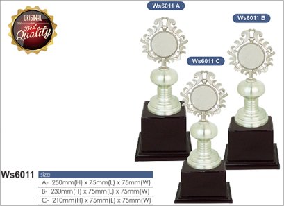 ถ้วยรางวัลซิลเวอร์ รหัส Ws6011