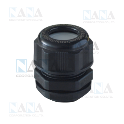 Black ATEX Nylon Cable Gland