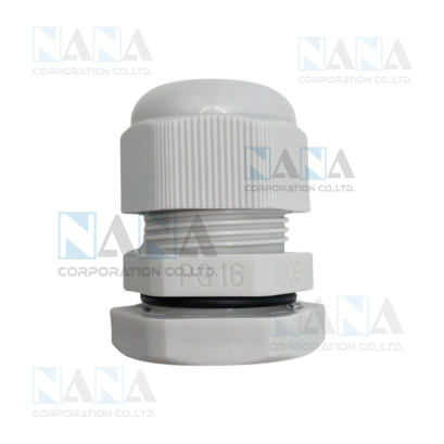 PG16 เคเบิ้ลแกลนด์เกลียวล็อค  สีเทา กันน้ำกันฝุ่น, R&R