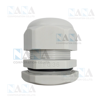 Cable Gland PG36 สีเทา กันน้ำกันฝุ่น, R&R 
