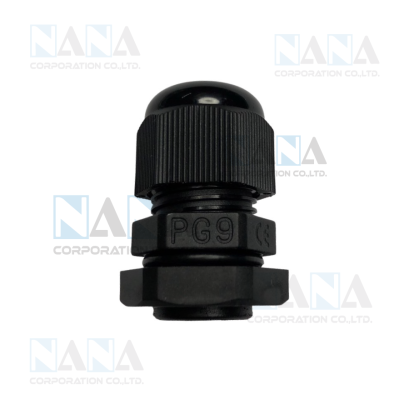  PG9 Plastic Cable Gland R&R เคเบิ้ลแกลนด์เกลียวล็อค