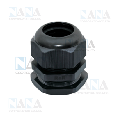 M Type Plastic Cable Gland R&R เคเบิ้ลแกลนด์เกลียวล็อค IP68