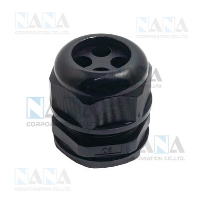 RNA-M32H4-0809BK Multi-Hole Nylon Cable Gland