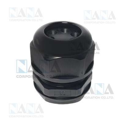 Multi-Hole Nylon Cable Gland,RNA-M32H6-0507BK, R&R Cable Gland
