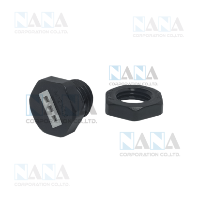 RNVT-M12BK R&R Plastic Breathable Valve , Cable Gland Accessoris อุปกรณ์เสริมเคเบิ้ลแกลนด์