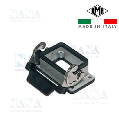 CHI 06 L, ILME Multipole Connector, Bulkhead mounting housing