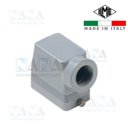 CHO 10 L, ILME Multipole Connector, Hood C-TYPE series, with 2 pegs